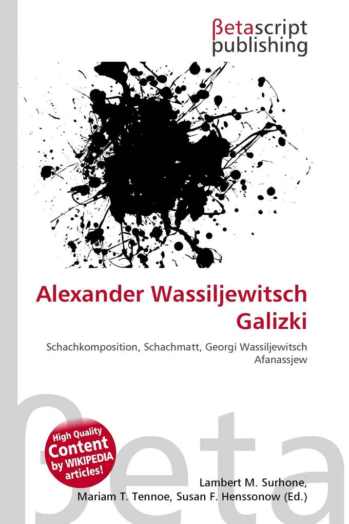 Alexander Wassiljewitsch Galizki