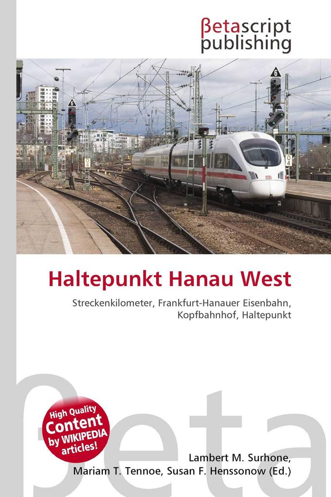 Haltepunkt Hanau West