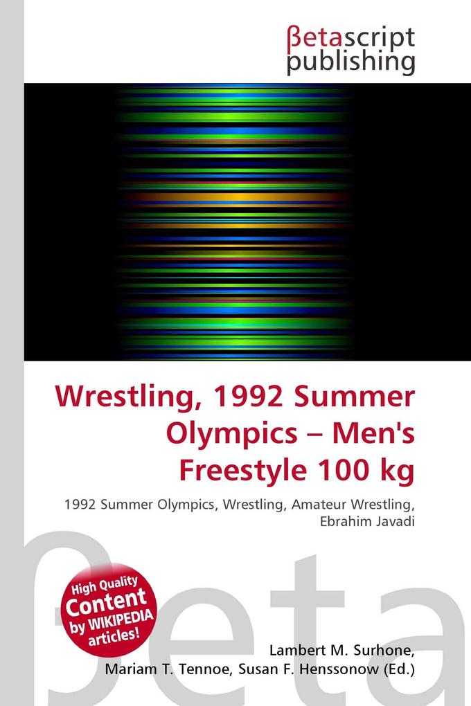 Wrestling 1992 Summer Olympics - Men's Freestyle 100 kg