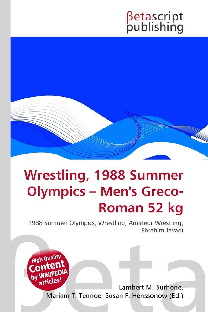 Wrestling 1988 Summer Olympics - Men's Greco-Roman 52 kg