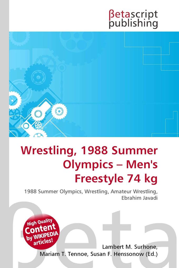 Wrestling 1988 Summer Olympics - Men's Freestyle 74 kg