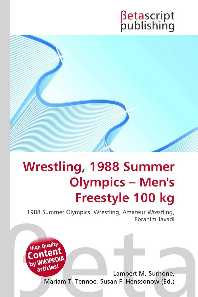 Wrestling 1988 Summer Olympics - Men's Freestyle 100 kg