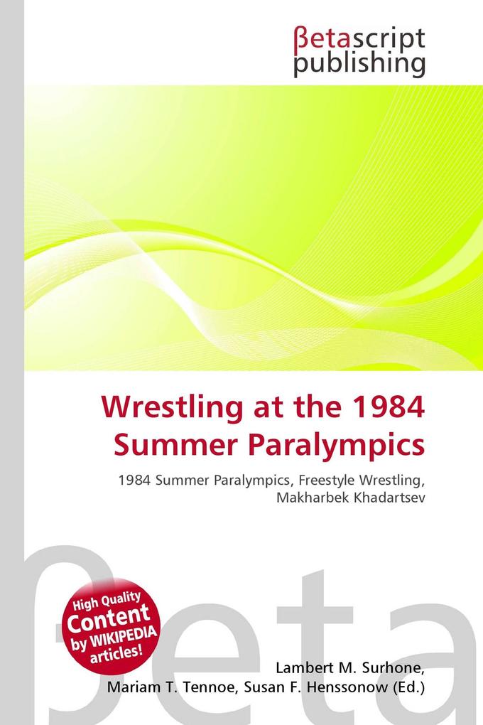 Wrestling at the 1984 Summer Paralympics