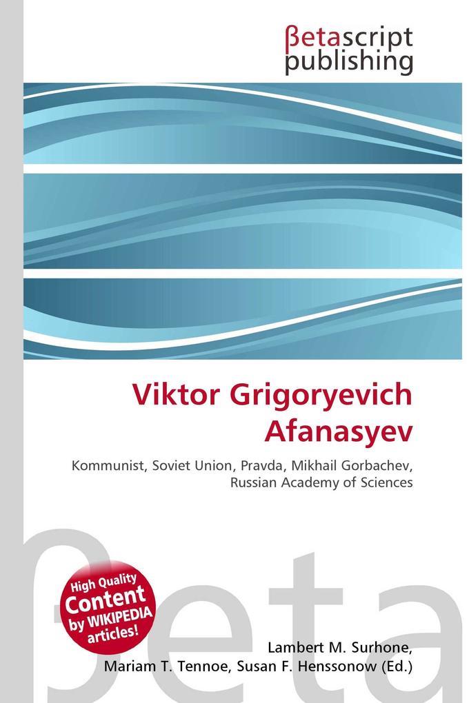 Viktor Grigoryevich Afanasyev