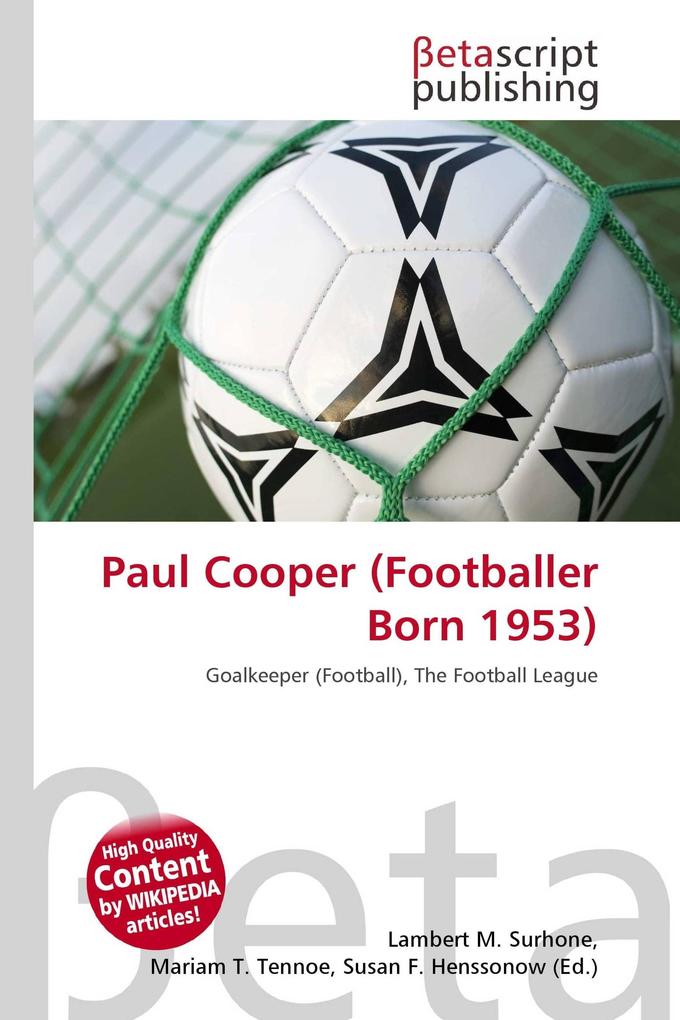 Paul Cooper (Footballer Born 1953)