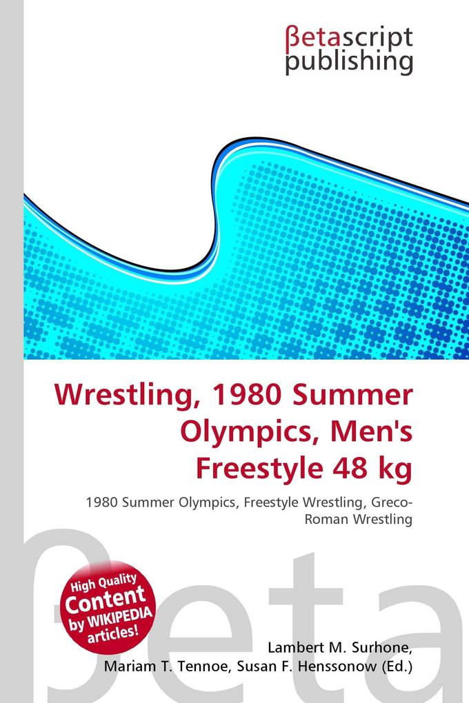 Wrestling 1980 Summer Olympics Men's Freestyle 48 kg