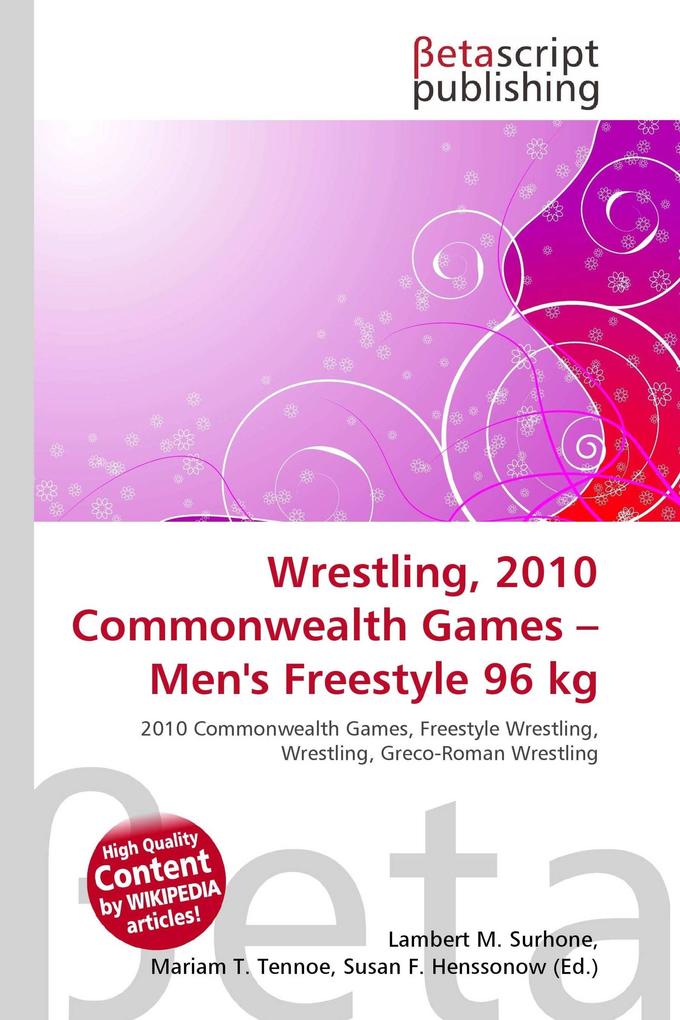 Wrestling 2010 Commonwealth Games - Men's Freestyle 96 kg