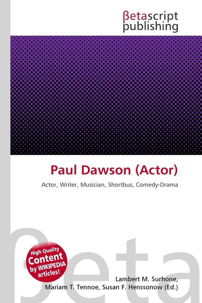Paul Dawson (Actor)