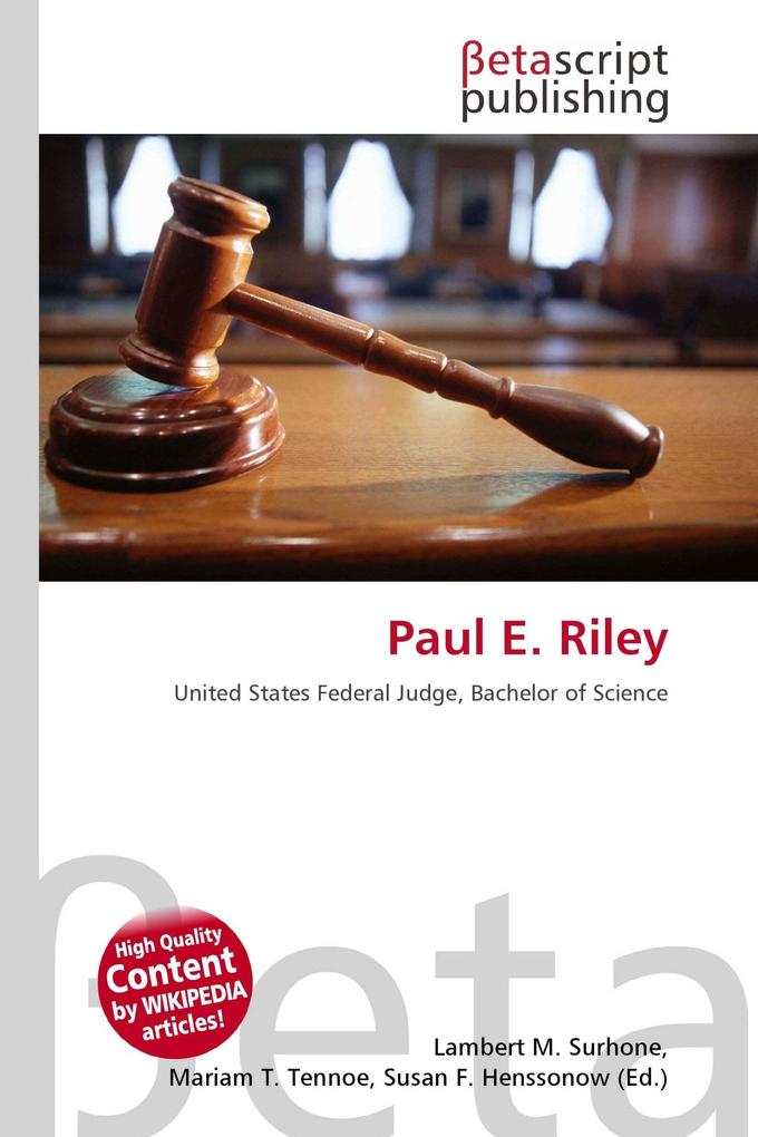 Paul E. Riley