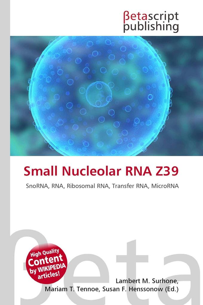 Small Nucleolar RNA Z39
