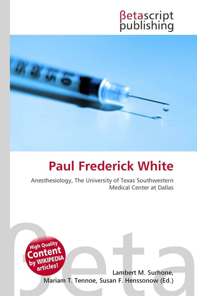 Paul Frederick White