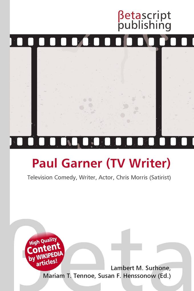 Paul Garner (TV Writer)
