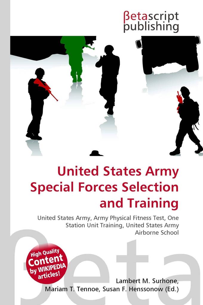 United States Army Special Forces Selection and Training