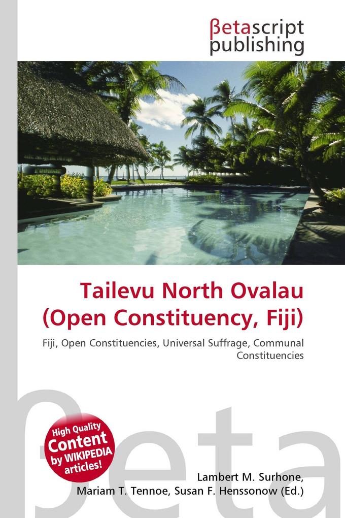 Tailevu North Ovalau (Open Constituency Fiji)