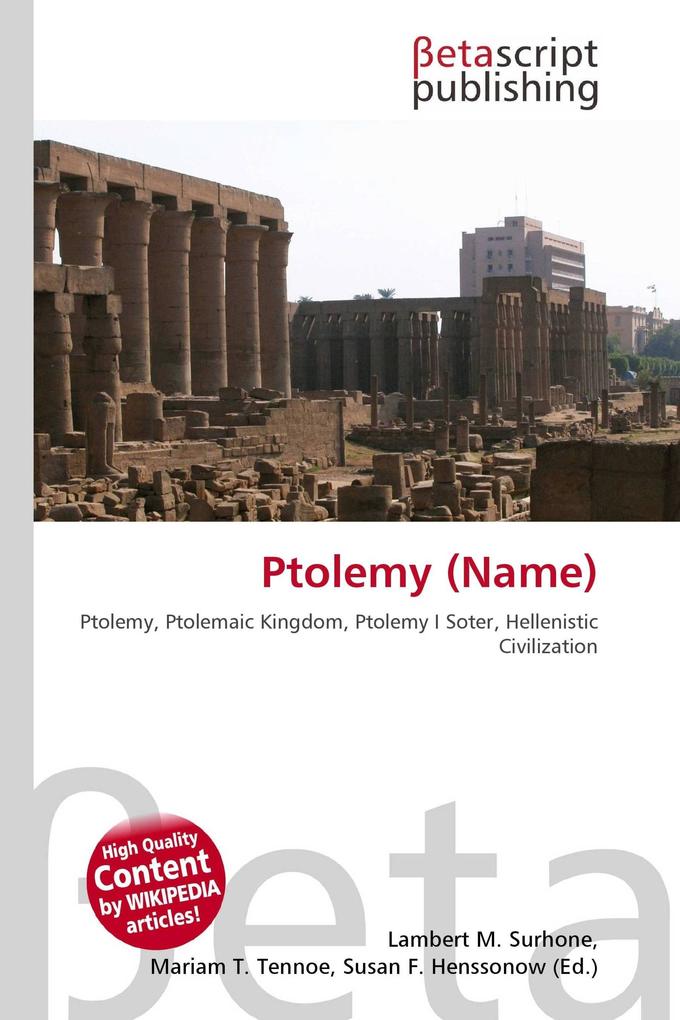Ptolemy (Name)
