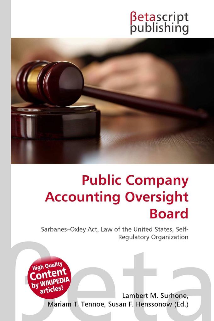 Public Company Accounting Oversight Board