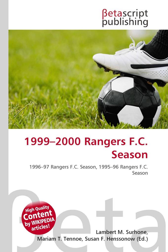 1999-2000 Rangers F.C. Season