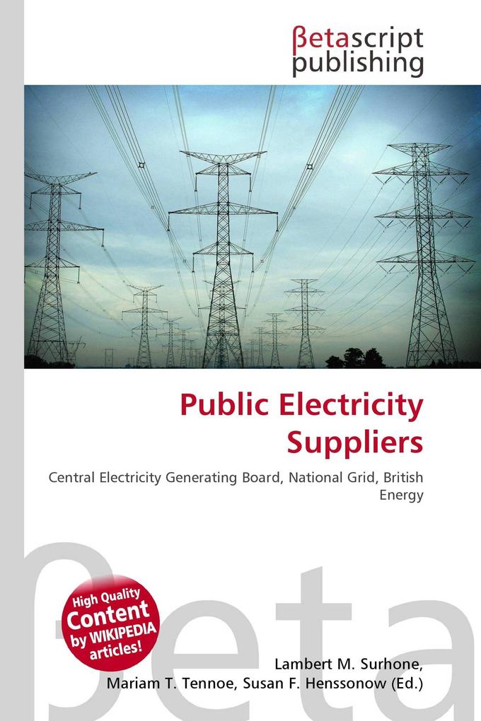 Public Electricity Suppliers