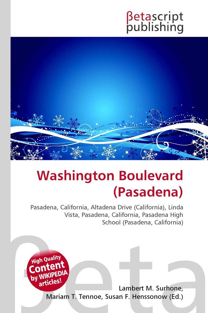 Washington Boulevard (Pasadena)