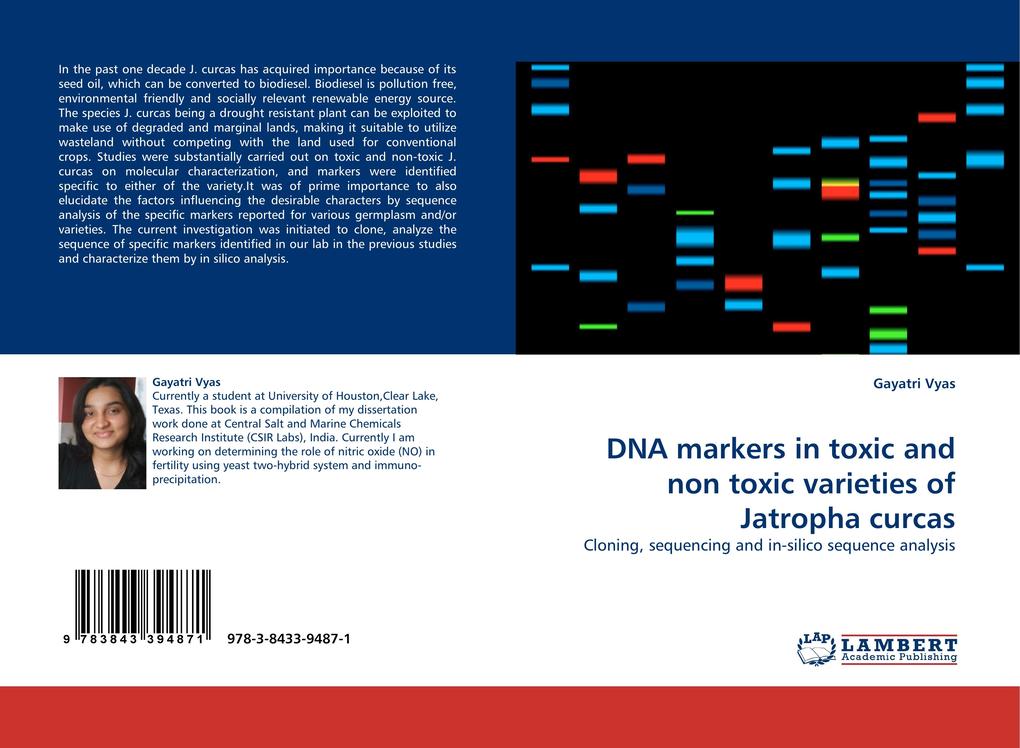 DNA markers in toxic and non toxic varieties of Jatropha curcas