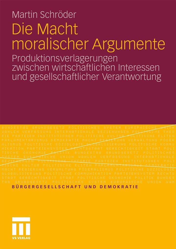 Die Macht moralischer Argumente