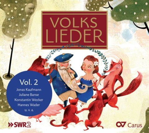 Volkslieder. Vol.2 1 Audio-CD + Booklet