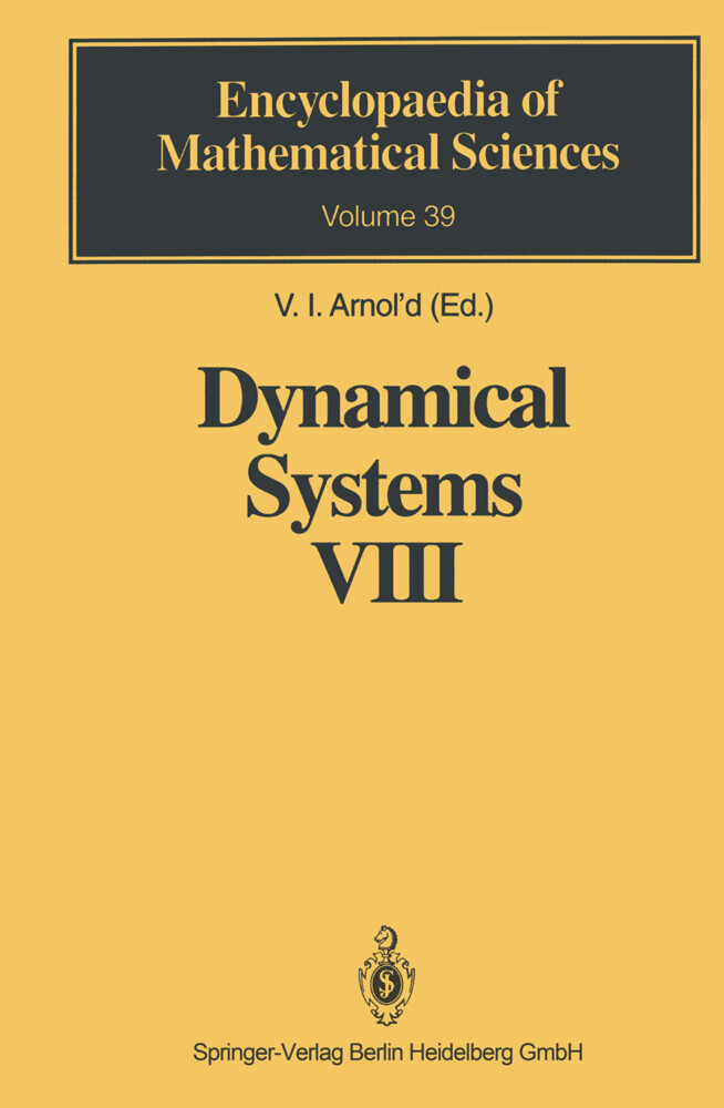 Dynamical Systems VIII - Vladimir I. Arnold/ V. V. Goryunov/ O. V. Lyashko/ V. A. Vasil'ev
