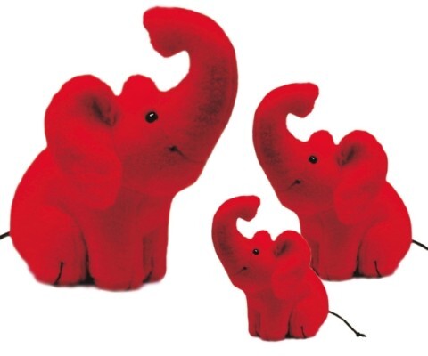 Elefant Plüschfigur 13 cm