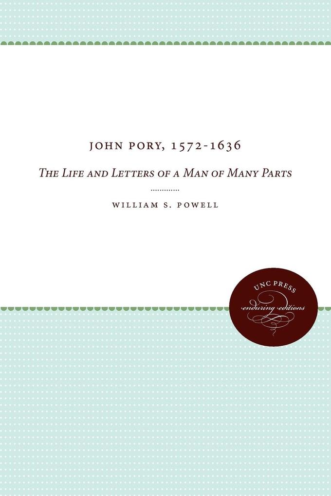 John Pory 1572-1636 - William S. Powell