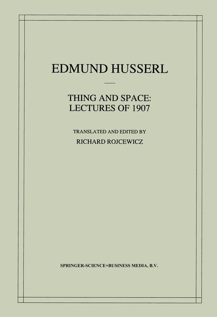 Thing and Space