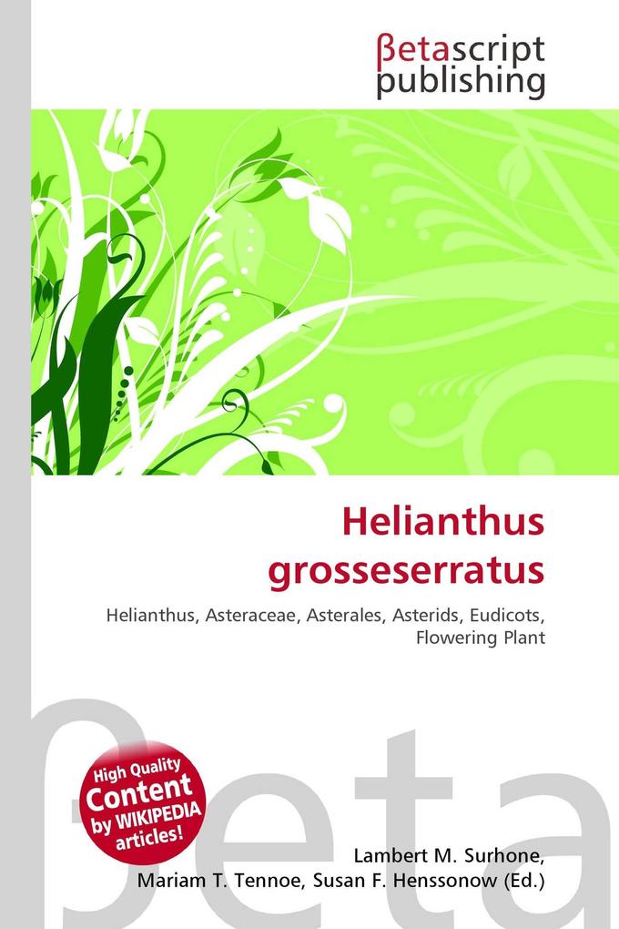 Helianthus grosseserratus