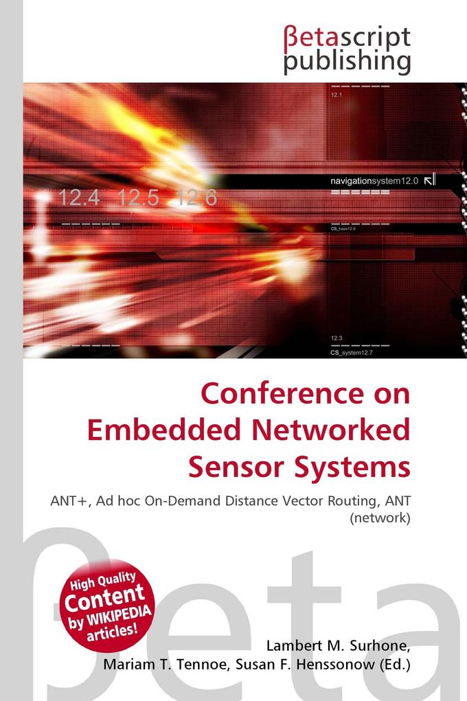Conference on Embedded Networked Sensor Systems