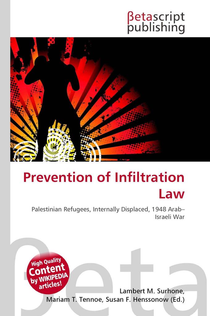 Prevention of Infiltration Law