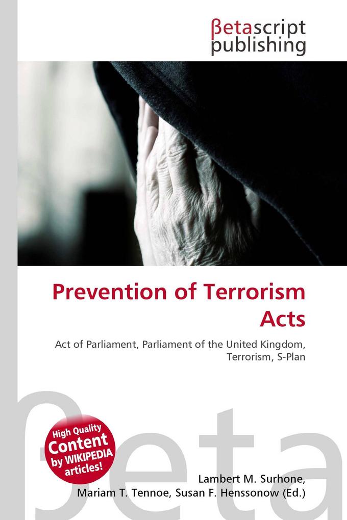 Prevention of Terrorism Acts