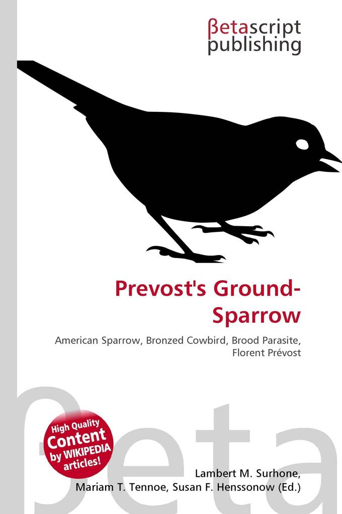 Prevost's Ground-Sparrow