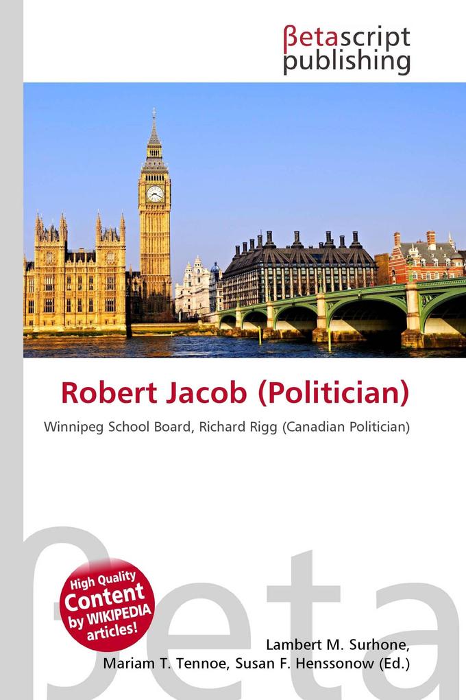Robert Jacob (Politician)