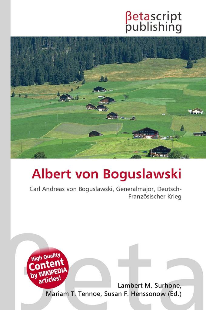 Albert von Boguslawski