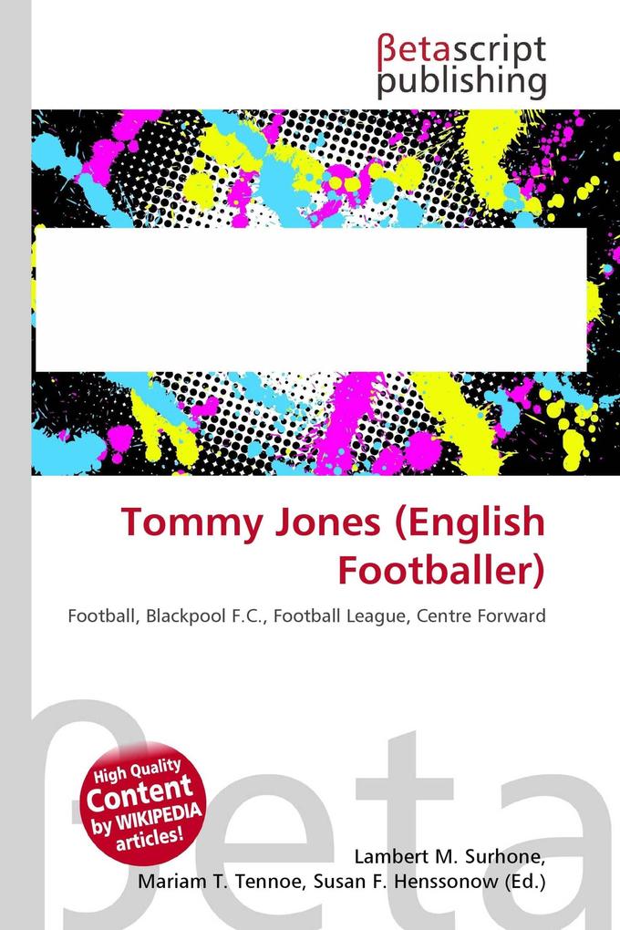 Tommy Jones (English Footballer)