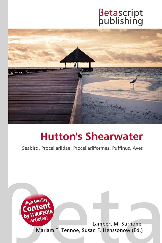 Hutton's Shearwater