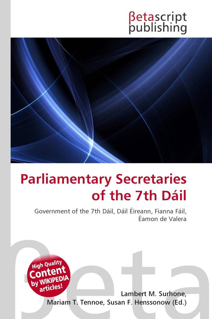 Parliamentary Secretaries of the 7th Dáil