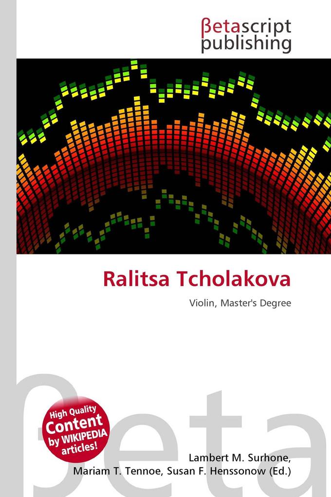 Ralitsa Tcholakova