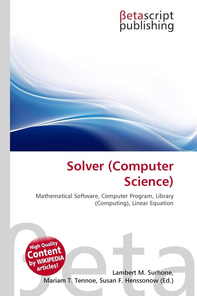 Solver (Computer Science)