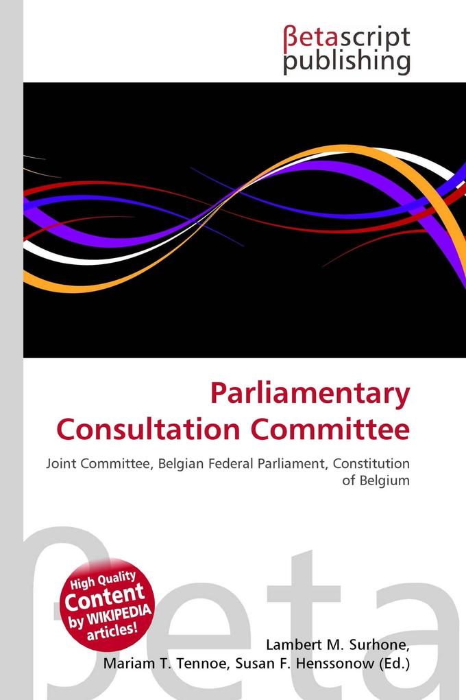 Parliamentary Consultation Committee
