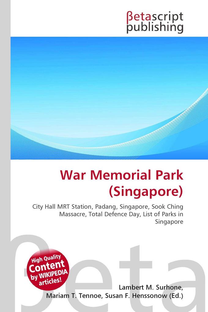 War Memorial Park (Singapore)