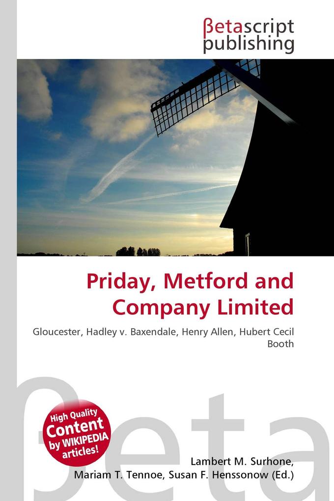 Priday Metford and Company Limited