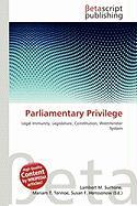 Parliamentary Privilege