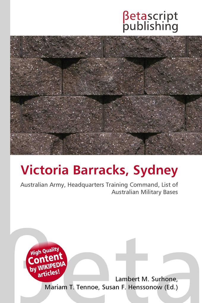 Victoria Barracks Sydney