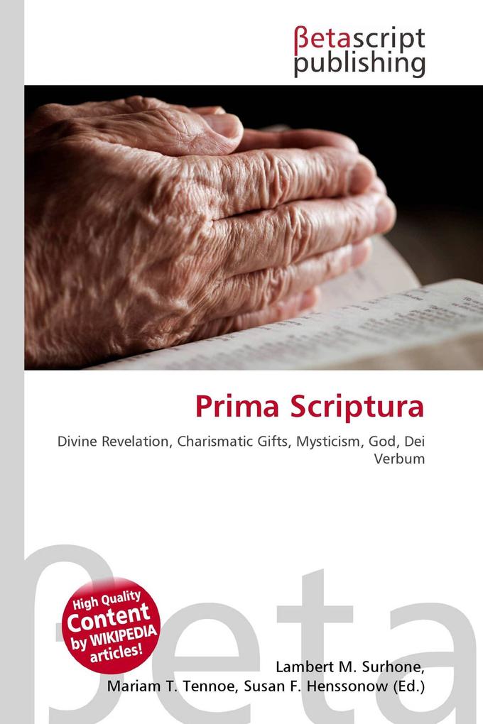 Prima Scriptura