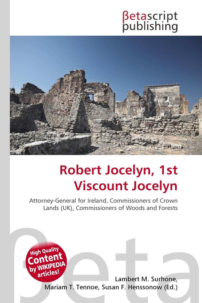 Robert Jocelyn 1st Viscount Jocelyn