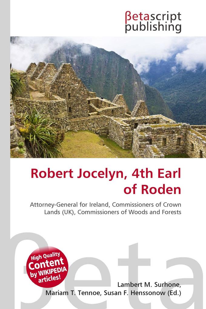 Robert Jocelyn 4th Earl of Roden